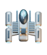 Gunstar-inspired starfighter